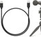 GEEKRIA für Entwickler, Micro-USB-auf-Lightning-Mikrofonkabel, 100 cm, kompatibel mit Shure MV88+, MV5, MV51, MVi, Ersatz-Mikrofonkabel (Schwarz)