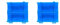 Manchons de Raccordement, 20mm, Sachet de 10 (Lot de 2)