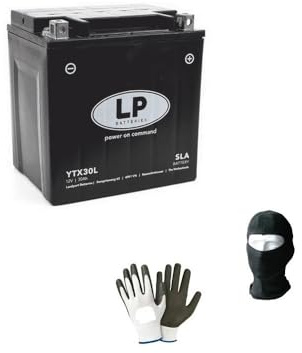 KOMPATIBEL MIT Harley Davidson FLHRCI Road King Classic F/I 1450 Jahr 2000 AL 0000 YTX30L YIX30L-BS Batterie BEREITS GELADEN UND BEREIT AGM-BATTERIEN 30 Ampere 12 Volt 166X126X173MM CCA 385A