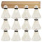 Hogvinnatil Badminton Shuttlecocks Feather, Badminton Shuttlecocks | Badminton-Shuttle mit 12 Packungen, Trainingsbälle mit hoher Geschwindigkeit mit hoher Stabilität und Haltbarkeit