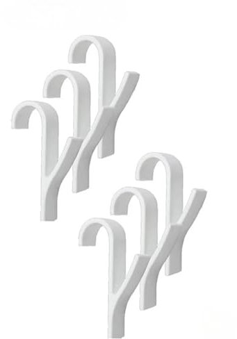 LSNNMU Handtuchhaken fürs Badezimmer 12 PCS Haken Heizkörper Heizung Handtuchhalter for Universal Badezimmer Küche Tür hängen Handtuchhaken Home Organisation