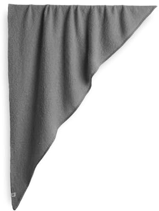 OPUS Damen Schal | AMADSI Dreieckstuch aus Bouclé Strick easy grey, 0