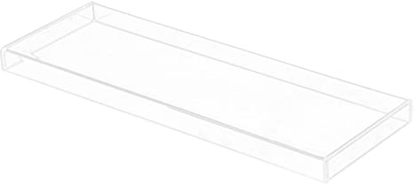 Keyboard Dust Cover for 104/108 Key, Acrylic Keyboard Protector Case, Clear Waterproof Keypad Cover for PC Mechanical Gaming Keyboard (17.2x5.08x0.71inch)