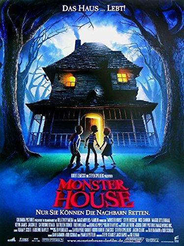 Close Up Monster House Poster (59,4cm x 84,1cm)