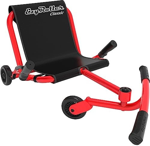 EzyRoller Classic Kinderfahrzeug Dreirad Sitz Spielzeug, Farbe: rot