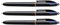 BIC Vierfarbkugelschreiber 4 Colours(TM), Schaft schwarz, Mine nach ISO 12757-2