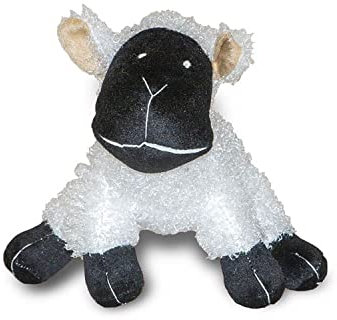 Danish Design s Seamus The Sheep Quietschendes Rasselspielzeug für Hunde, weiches Plüsch, 25,4 cm