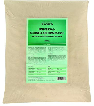 Creato Z1058 - Schnellabformmasse im Polybeutel, Alginat, Abformmasse, 5000g (1er Pack)