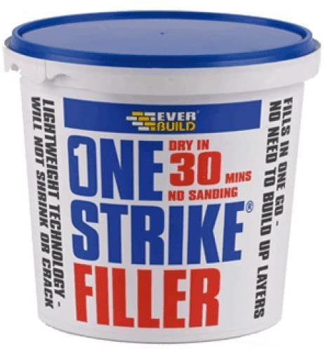 Everbuild One Strike Filler 450ml Clear Silicone High Viscosity Liquid Filler