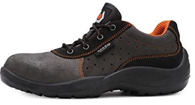 Base Protection, Concorde Sicherheitsschuhe für Herren, Grau und Orange, Größe 46