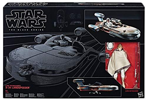 Star Wars The Black Series Luke Skywalker Landspeeder & Figure