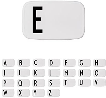 Design Letters Porta Pranzo | Regali Donna, Regalo Uomo | Contenitori Ermetici per Alimenti | Lunch Box Bambini e Adulti | Usalo Boite a Gouter, Schiscetta Pranzo | Porta Pranzo da Ufficio | E