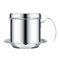 VBESTLIFE Vietnamesischer Kaffeefilter aus Edelstahl Ca Phe Phin Silber