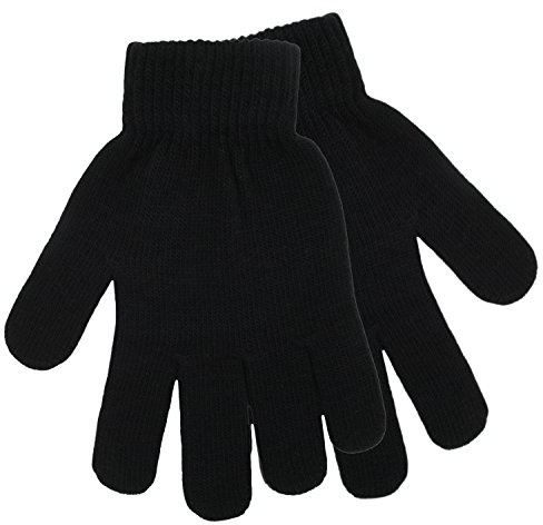 Rjm Ladies Knitted Magic Gloves One Size