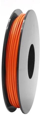 XENTERIO LiYv 0,14 mm² Schaltlitze 25 m Spule Orange | Verzinnte Kupfer-Aderleitung DIN VDE 0812 | Feindrähtiges Kabel für Elektronik, Modellbau & Robotik