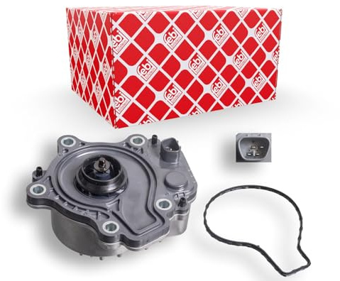 febi bilstein 102277 Wasserpumpe elektromagnetisch , 1 Stück | Kompatibel mit: LEXUS CT, TOYOTA AURIS, AURIS, AURIS Kombi, PRIUS, PRIUS PLUS, YARIS