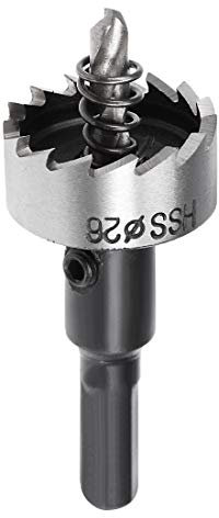 Sourcingmap 26mm HSS Drill Bit Hole Saw Cutter for Metal Alloy Wood
