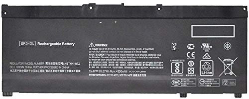 ASKC 70.07Wh SR04XL Laptop Batterie pour HP Pavilion 15-CB000 Omen 15-CB000 15-CE015DX 15-CE000 15-DC0000 Series HSTNN-IB7Z HSTNN-DB7W 917678-1B1 917678-2B1 917724-855