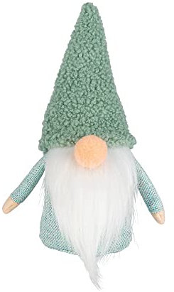 Ideen mit Herz DIY-Wichtel | 8-teiliges Set zum selber Basteln Einer Wichtel-Figur | Weihnachtsdeko, Weihnachtswichtel, Deko für Weihnachten (Tomte, 20 cm)