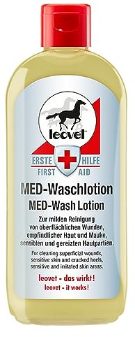 Leovet Erste Hilfe MED-Waschlotion 250ml für Wunden empfindliche Haut Mauke