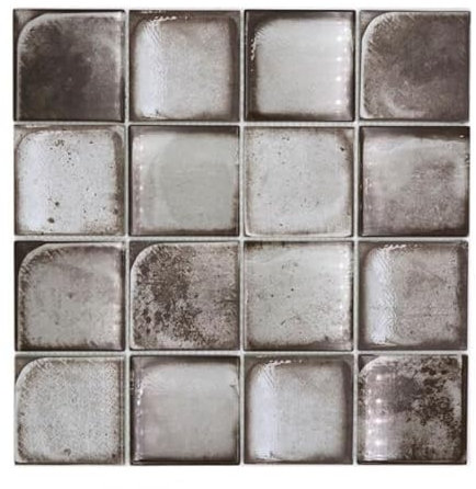 Glasmosaik Mosaikfliese Retro Vinatage Zement Style urban grau MOS88-S04