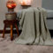 4All Teddy Bear Throws for Sofa Bed Settes Fluffy Warm Cosy Fleece Blanket for Adults and Kids Teddy Fleece Duvet Covers (Mink/Beige, 150x200cm)