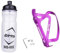 Oshhni Fahrrad 750 ml Wasserflasche mit Halter Fahrradzubehör Universal, lila
