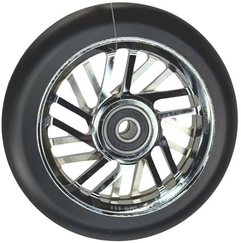 Fantic26 Blade Hollow Stunt Scooter Rolle I Trick I Tret I Kinder I Roller I Wheel I 110mm I ABEC-11 I Schnell I Leise I Freestyle Chrome