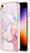 Dfjhure for iPhone SE 2022 /iPhone SE 2020 / iPhone 8/7 Case Glitter Phone Cases Marble Design Thin Slim Soft TPU Silicone Shockproof Bumper Protective Rubber Phone Cover - Rose gold