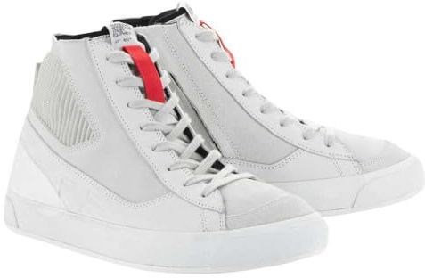 Alpinestars Stated Motorrad Schuhe, weiß/grau, 12.5 (46)