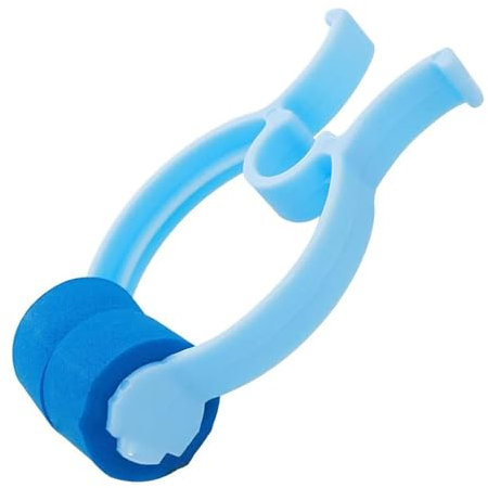 Vbnuyhim Nasenklammer, Nasenklammer für Nasenbluten, kleine Nasenklammern, blau | Nasenblutklammer, wasserdicht, Nasenblutstopper, für Unfälle
