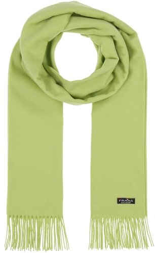 FRAAS Cashmink Schal 56 x 200 cm - Weicher als Kaschmir - Made in Germany - Stola einfarbig für Damen - XXL Schal Honest Green