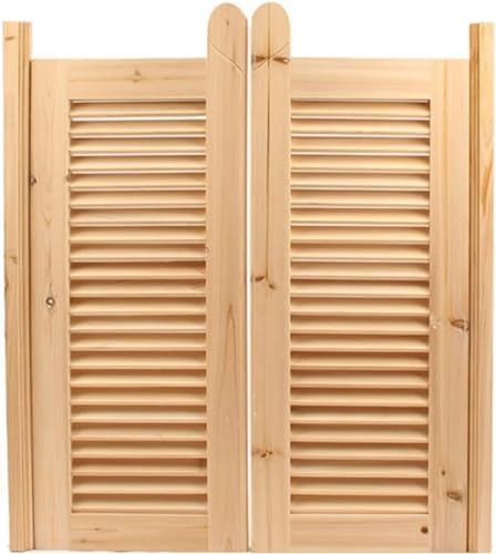 ININOSNP Porte A Battente for Interni al Grezzo, Porte in Legno for Bar/Lounge Bar, for Ristorante Agricolo, Porte Decorative(W140cmxH90cm)