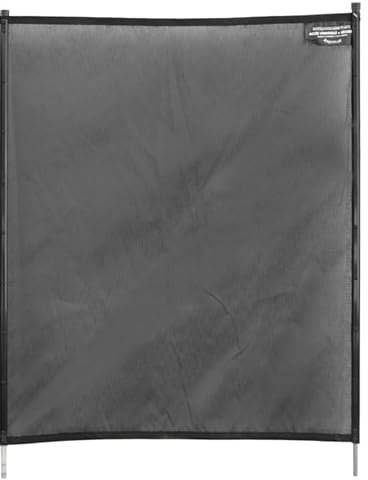 EDG by AQUALUX INTERNATIONAL - Barrière De Protection Piscine - Module Complet 1 m - Clôture de Sécurité Souple - Conforme à la Norme NF P 90-306 Piscine - Préventif