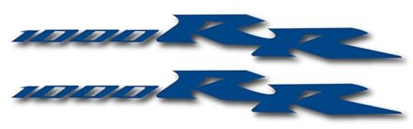 MPODYTSF Aufkleber für Motorrad Für H-ONDA CBR 1000 RR CBR 1000RR CBR1000RR Motorrad Reflektierender Aufkleber(Blu)