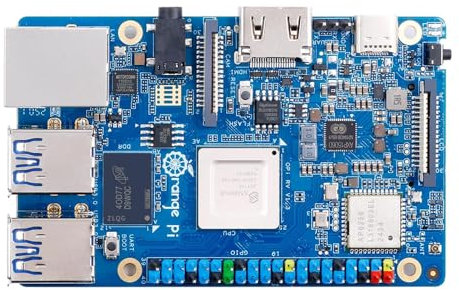 Orange Pi RV 8GB RAM RISC-V 4 Core LPDDR4 Support 4K Video Decoding High Performance Open Source Board (SingleBoard)
