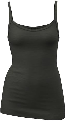 HERMKO 40560 Damen Trägerhemd aus Merinwolle/Tencel