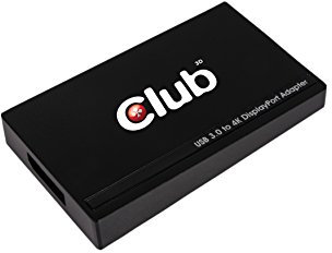 Club 3D SenseVision USB 3.0 to DisplayPort 4K UHD/30Hz Graphics Adapter