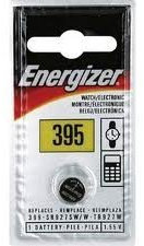 Energizer Silver Oxide Watch Battery , 395 , 4 Pack