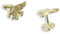 Ohrstecker per Stück echt 14 Karat Gold 585 mit Adler (Art 602004/811032)