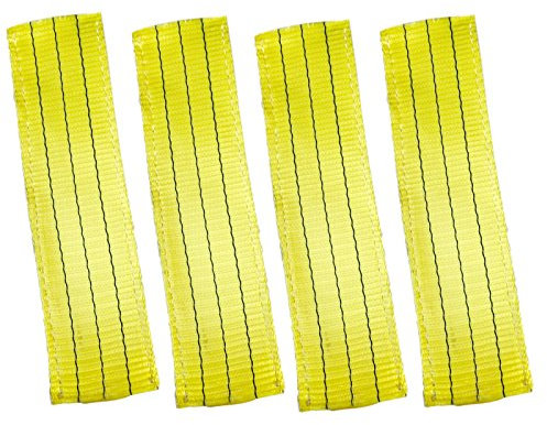 Lot de 4 manchons de sangle à cliquet robustes 340 mm – Protections de sangle d'arrimage pour poids lourds