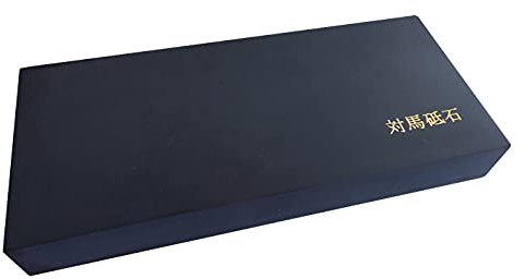 Masuta Natürlicher Ozeanblau Tsushima-Schleifstein Messermeißel Hobelklinge Rasiermesser Schärfer (L (H))