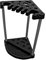 Keter 230826 Organizer per attrezzi da giardino Supporto per attrezzi da giardino Supporto per angolo rack Nero