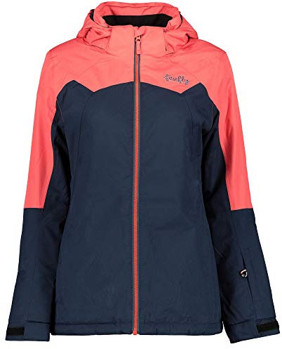 Firefly Kinder Dana Jacke, Red/Navy Dark, 152