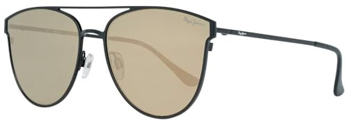 Pepe Jeans Unisex-Erwachsene Dylan Sonnenbrille, Schwarz, 60/17-140