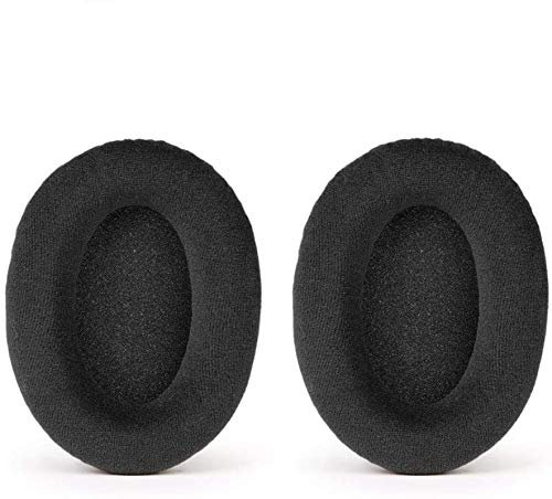 Jewaytec Ersatz-Ohrpolster/Ohrpolster/Ohrpolsterbezüge Foma für Sennheiser HD598 HD598SE HD598CS HD515 HD555 HD595 HD518 Wireless Headsets (Schwarz)