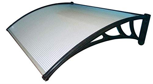 Pensilina Tettoia per porte e finestre (L 120 x P 80 cm)