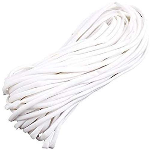 Auoeer PVC Marking Tube Sleeve 1.5mm Inner Dia 15M White for Cable ID Printer Printer Accessories