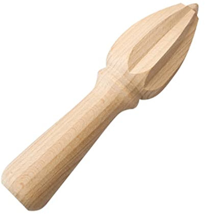 BESTonZON Zitronenkegel Zitruspresse Manueller Hersteller Munual Presse Entsafter Obstreibahle Aus Holz Zitrusreibe Aus Holz Fruchtpresse Zitronen-handpresse Zitrone Prise Buche Mandarine