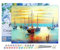 Figured'Art Peinture par Numéro Adulte avec Cadre Voiliers au Port - Activité Manuelle Kit de Loisir Créatif DIY Numéro d'art Complet - 40x50cm Toile tendue sur châssis